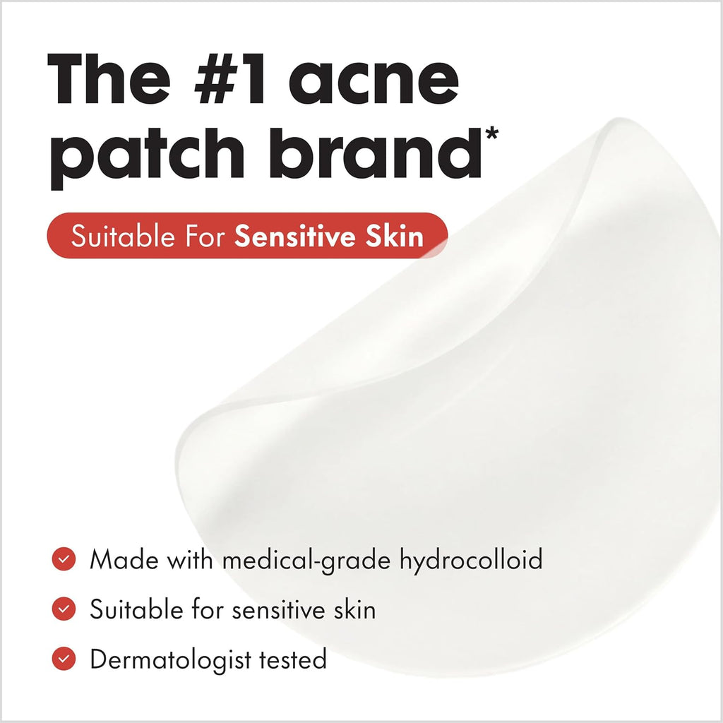 Mighty Patch Hero Cosmetics Original Nighttime Acne Pimple Patches, 36 Ct